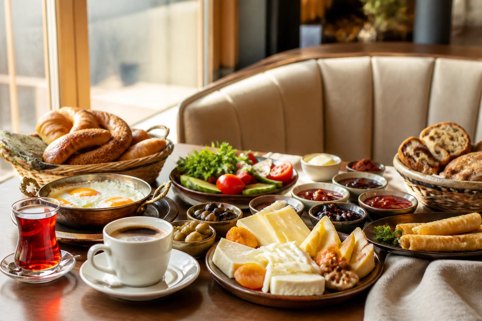 Kahvaltının iyi hali.